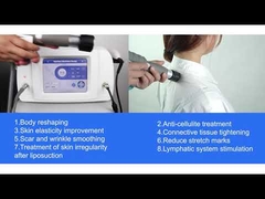 AS-VX1 Máquina de beleza multifunção de fisioterapia 2 em 1 Ultrassonografia de ondas de choque