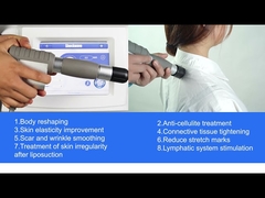 AS-VX1 Máquina de beleza multifunção de fisioterapia 2 em 1 Ultrassonografia de ondas de choque