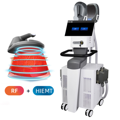 O EMS profissional magro com corpo da tecnologia do RF dá forma aos punhos Handles/4 da máquina 2