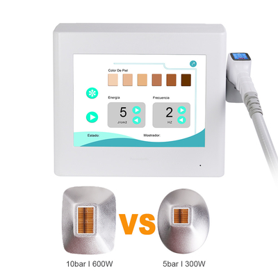 Máquina portátil da remoção do cabelo do laser do diodo 808nm para a clínica e o salão de beleza