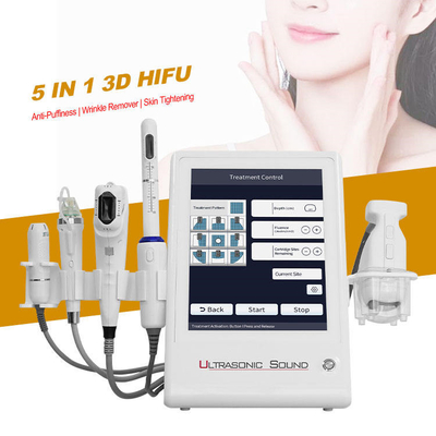 5 em 1 máquina do RF da agulha de HIFU micro para o enrugamento removem o emagrecimento do corpo de levantamento da cara