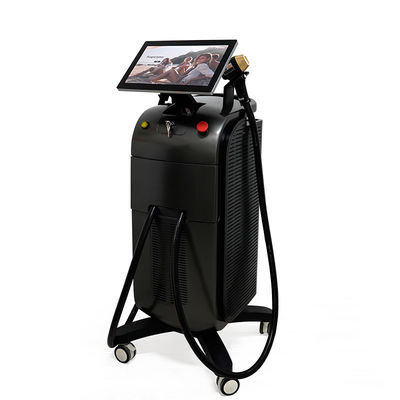 Máquina 755nm permanente 808nm 1064nm da remoção do cabelo do laser do diodo de 3 ondas