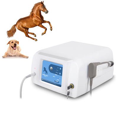 Cabalo Veterinário Ultra-som portátil Máquina de Terapia de Ondas de Choque Alivio da Dor