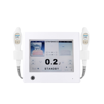 Máquina HIFU de tela sensível ao toque de 15 polegadas AS-HF-7d com 7 cartuchos para lifting facial não cirúrgico