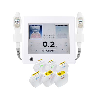 Máquina facial de ultrassom focalizada de alta intensidade equipamento de levantamento HIFU