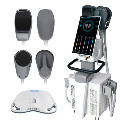 Máquina de escultura EMS de 4000W com tela sensível ao toque de 15 polegadas HiemtT Frequência de saída 3-150HZ Inclui manobra e braço