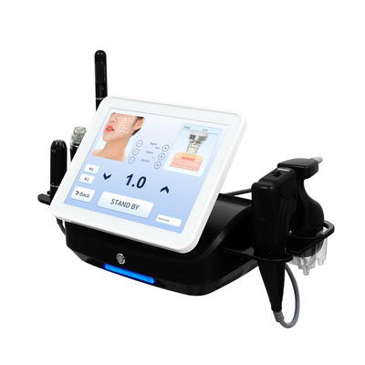 Máquina 4D HIFU para lifting facial e remoção de gordura com tela sensível ao toque de 15 polegadas e 11 cartuchos