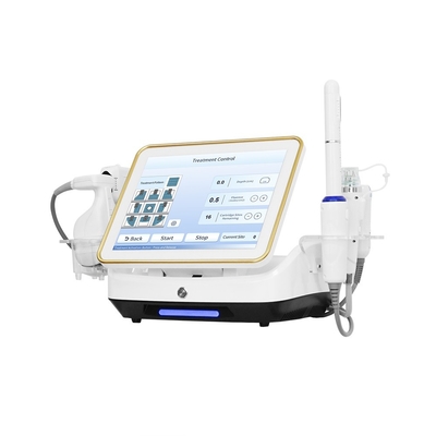 Máquina de eliminação de rugas faciais e de emagrecimento corporal Máquina HIFU de tela sensível ao toque a cores de 15 polegadas