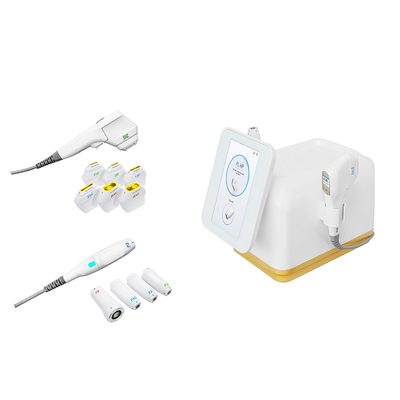 4d Hifu Body Slimming Ultrassom Facial Lift Machine com tela sensível ao toque colorida de 10 polegadas