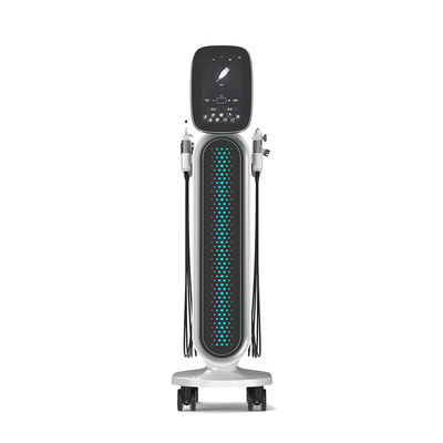 A Aeris 8 em 1 Hydra Facial Beauty Machine de bolha de oxigênio 10,1 polegadas tela sensível ao toque de cores com 8 peças de mão