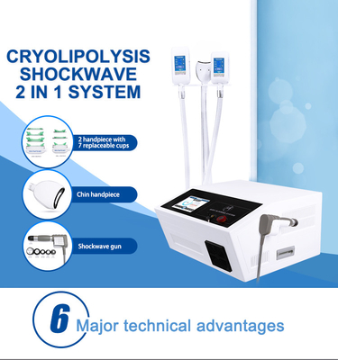 2 em 1 máquina de congelação gorda Multifunction de Cryolipolysis com o punho 4