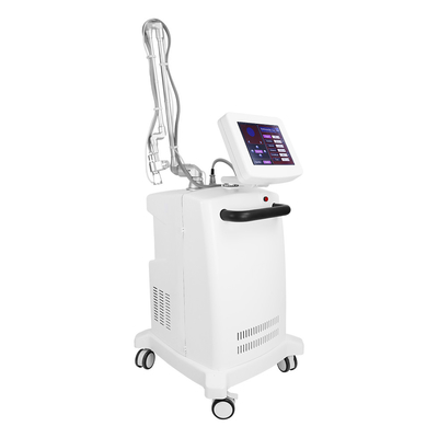 Máquina avançada de remoção de acne a laser refrigerada a ar / laser de aperto vaginal com 1-4000 pontos de varredura