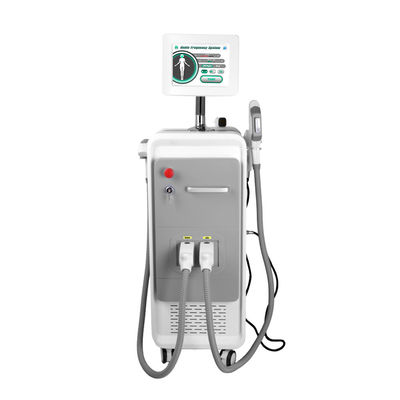 Máquina fracionária da remoção dos pêlos faciais da depilação do laser IPL do yag do nd do Rf Q-S