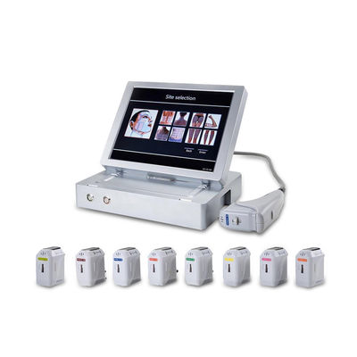 ultrassom focalizado alta intensidade Mini Equipment Salon da máquina do levantamento de cara de 3D HIFU