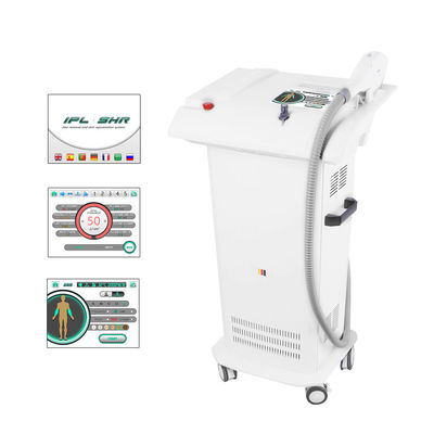 CE Wavelengthe múltiplo IPL com a máquina permanente da remoção do cabelo de SHR