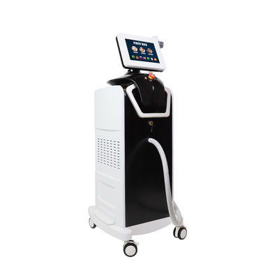máquina da remoção do cabelo do laser da fibra ótica 1800W com o punho 755 808 1064nm