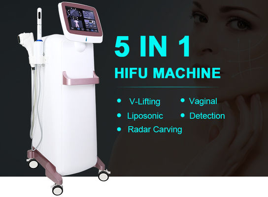 9D máquina da beleza HIFU para Hifu Vaginal Tightness Wrinkle Removal Vmax Liposonic