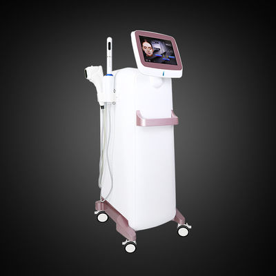 Pele do enrugamento de HIFU anti que aperta a máquina do emagrecimento do corpo com 4 punhos