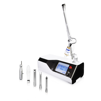 Máquina de laser fracionada de CO2 com ecrã táctil inteligente para tratamento de rejuvenescimento da pele