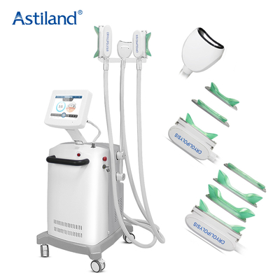 Dobro gordo indolor Chin Removal do corpo de máquina da congelação de Cryolipolysis de 3 punhos